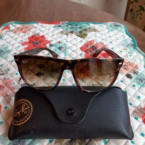 Womens Ray Ban Gradient Tortoise Sunglasses